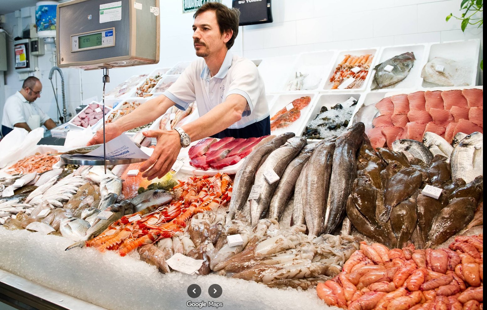 Mostrador completo Hermanos Rodríguez